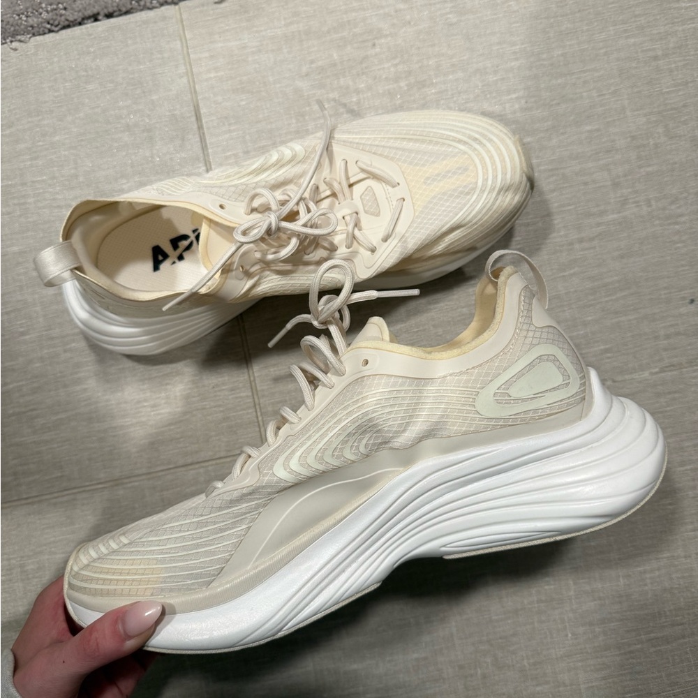 APL Cream Sneakers